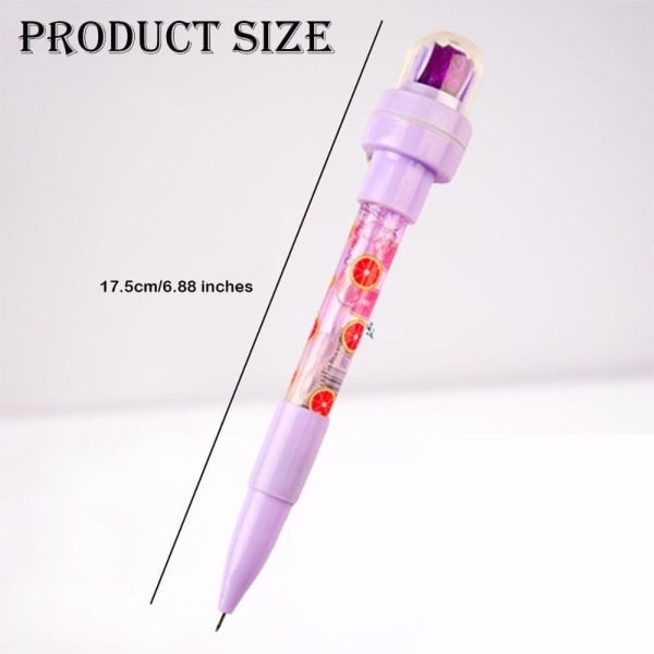 Bubble Kulspetspenna Gelpen LILA Lila