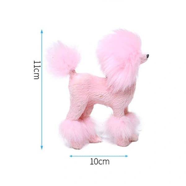 Miniature Puddelhund Plyslegetøj Model