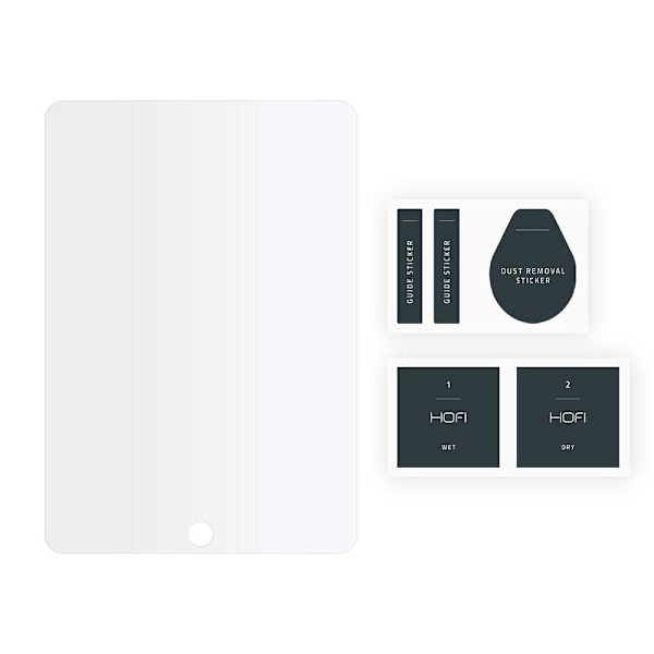 HOFI iPad 10.2 2019/2020/2021 Skærmbeskytter Pro+ Hærdet Glas