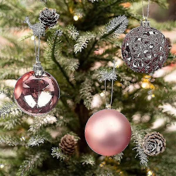 Glasdekoration Träd Ornament Boll Set (6-pack)