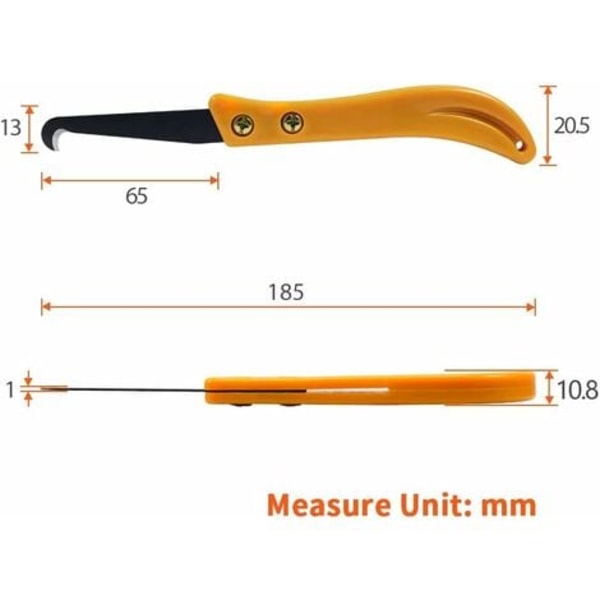 Sett med 8 kniver for fjerning av flisfuger - Håndverktøy-DPZO.ca