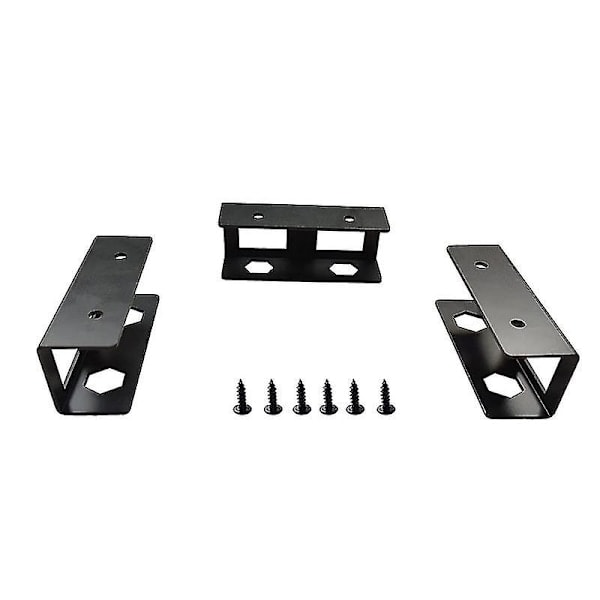 Laptopstativ Under Skrivebord, Pladsbesparende Holder, Bærbar Computerholder, Display