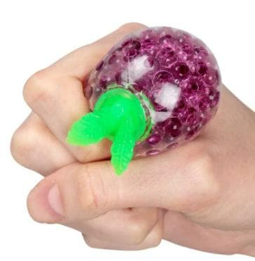 4-pack Frukt Antistressboll Sensoriska Fidget Leksaker