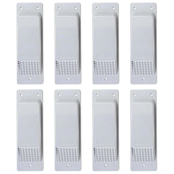 8-pak Beholdere Ventilationsgitre, Reducer Varme og Fugt for Fragtkontainere Flowventilationssæt 2025:e