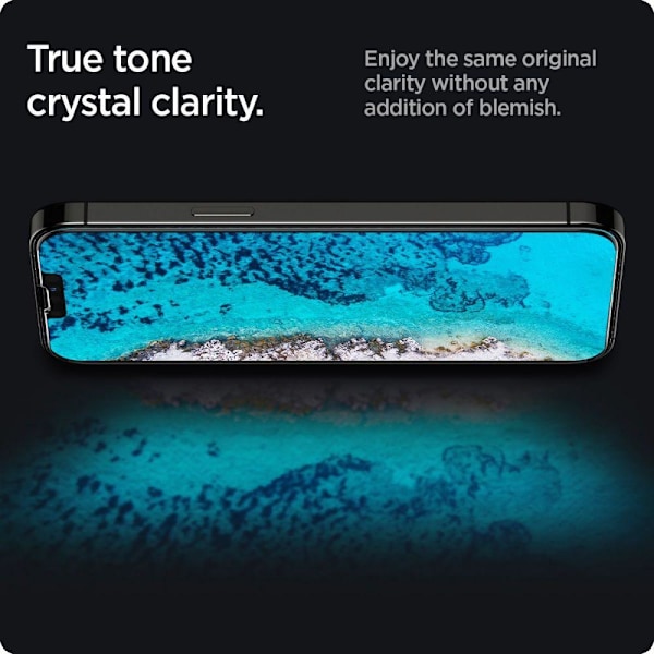 Spigen iPhone 13 / 13 Pro GLAS.tR Slim Skærmbeskytter Privacy