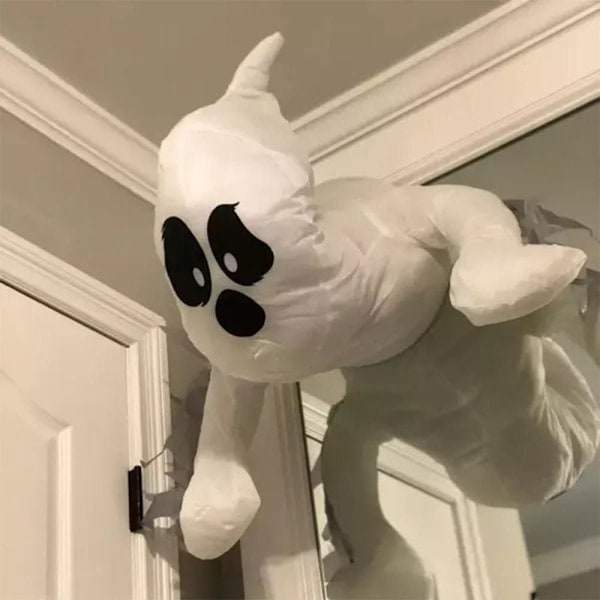 Halloween-spøgelse væg knust vindue dekoration A