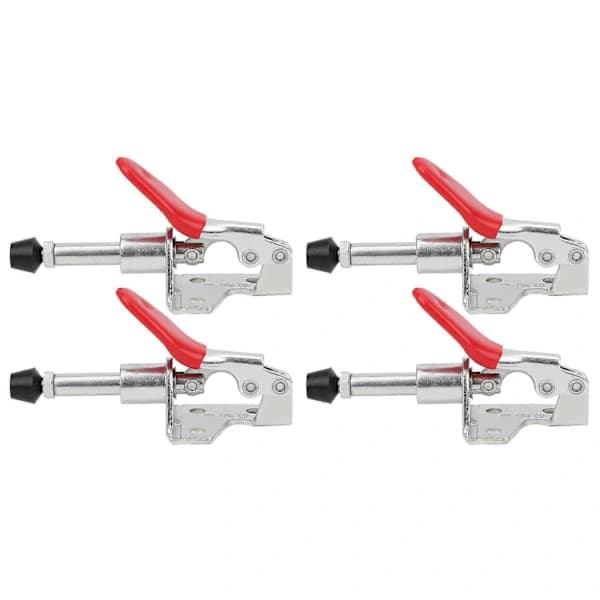 Uadme Toggle Clamps, 4 st Fast Lås Last 45 kg Push Pull Snabbkoppling Handverktyg