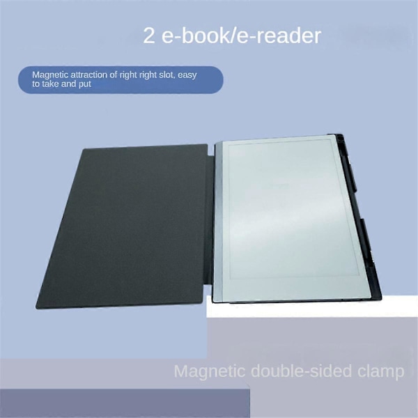 CASA Suojakotelo Remarkable2 Paper Tablet 10.3 tuuman kovalle takakannelle magneettisella suojakuorella ja sisäänrakennetulla kynäpaikalla