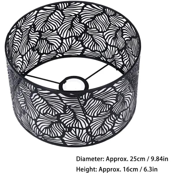 Moderne enkel lampeskjerm for hjemmeinnredning, egnet for E14 E27-lamper