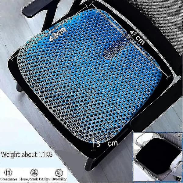Gel Setepute Ortopedisk, Pustende Setepute Honningkake Bionic Stol-XinHan[ca]
