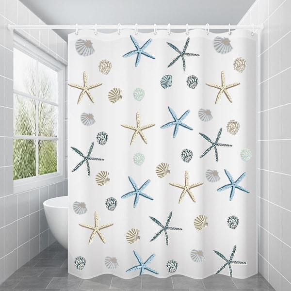 Duschdraperi, 200*220 cm Vattentätt och Mögelresistent