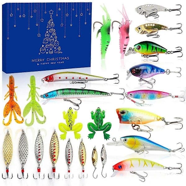 Fiskekalender med agn