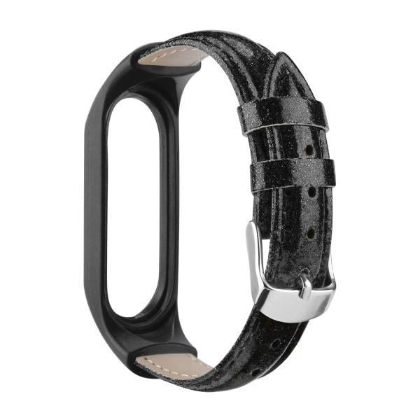 Armband för Xiaomi Mi Band 7 6 5 4 3 för Mi Band 5 Armband Läder Handled Mi Band 6 Armband Armband Pulseira Smart Tillbehör Rosa unity Mi Band 3 4 5 6 7_ca