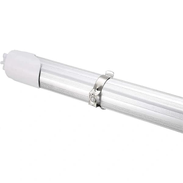 20 stk. T8 U-klemmer Holder Beslag til LED-lysrør, LED-lysrør Udskiftningsmonteringstilbehør