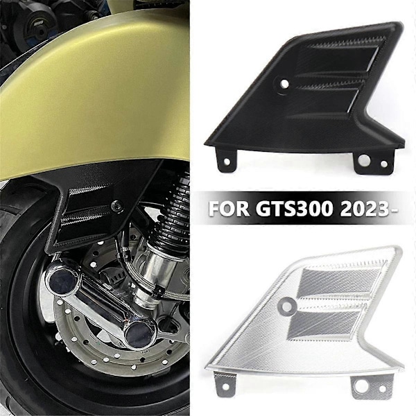 CASA Motorsykkel Frontfjæringsdeksel Gaffelbeskyttelse for 300 GTS300 2023 2024 Sølv