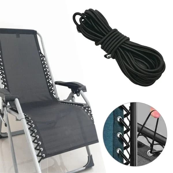 8-foldig stol Solstoltilbehør Elastisk feste Bungee