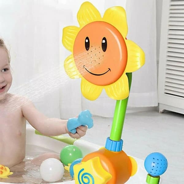 Baby Barn Solsikke Vannleker Badekar Badeleker Vann Dusjleker