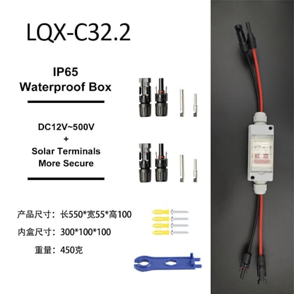 PV DC-frakoblingsbryter Solstrøm Sink Load Switching Micro[ca]