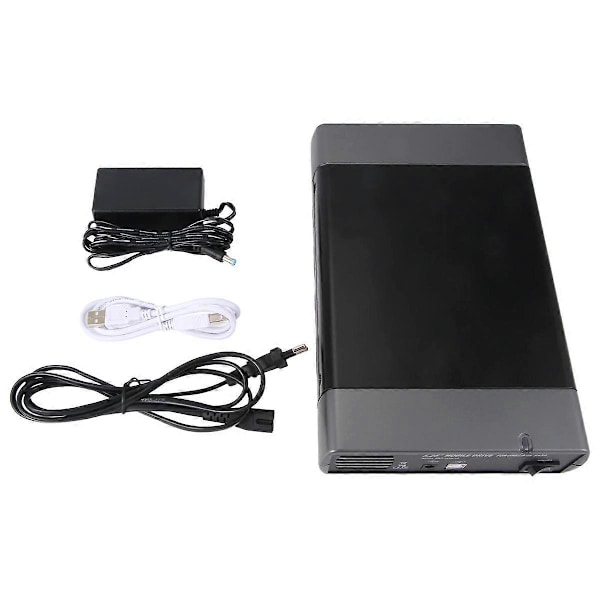 CASA 5.25 tum USB 2.0 SATA Extern Optisk Enhet Fodral Box Adapter för XP för PC EU-kontakt