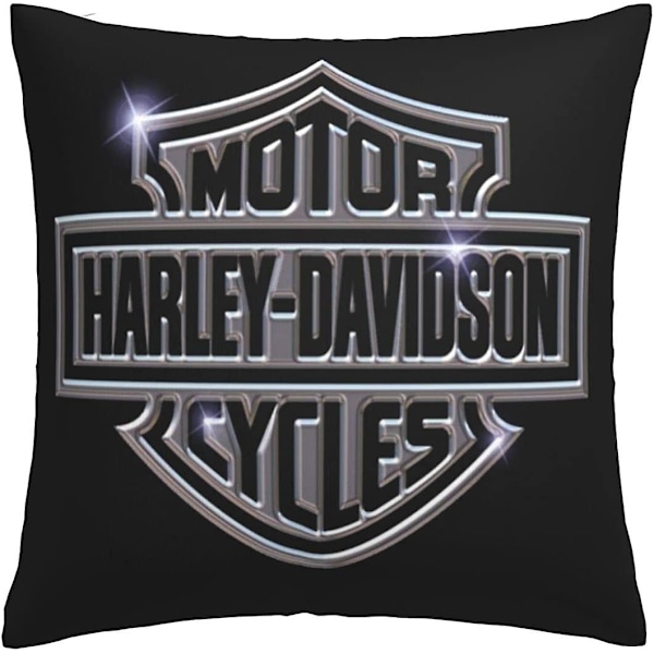 AA-Pudebetræk Harley Davidson Varme og Bløde Pudebetræk til Dekorative Puder i Seng Sofa Udendørs Puder
