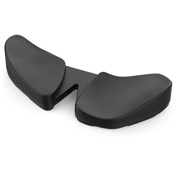 {ca}Ergonomisk museunderstøttelse, glidende håndledspude, der bevæger sig med musen, til kontor, spil, sort