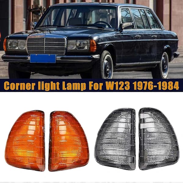 {ca}Blinklyslykt for bil W123 1976-1984 Røkfarget