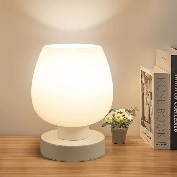 Touch-sengelampe - Moderne lille lampe til soveværelse stue