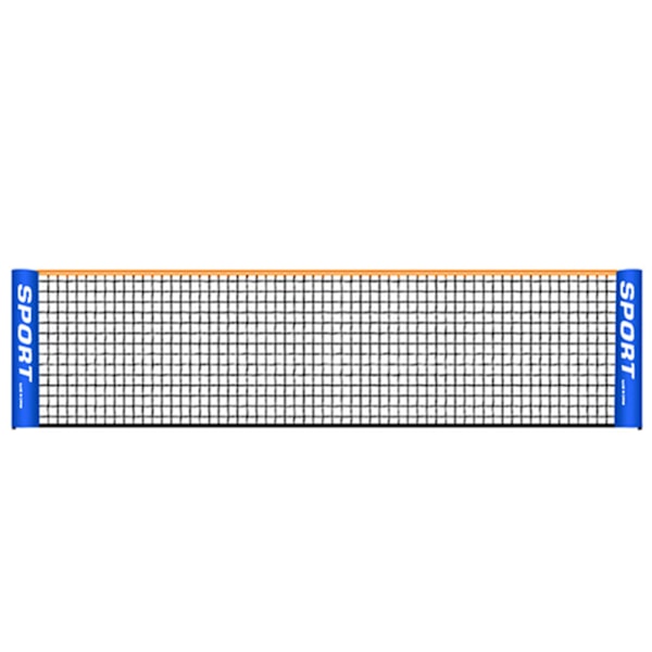 Bärbart badmintonnät, hopfällbart bärbart badmintontennisnät för inomhus- och utomhusbruk, bakgård, sportträning, 3,1-6,1 m_ca 0.25 5.1m