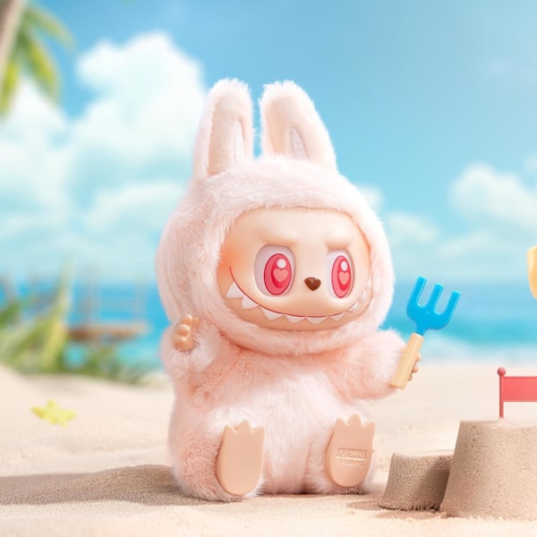 6 stk. POPMART labubu 2.0 Generation Sitting Party Plys Trendy Play Blind Box (Tilfældig stil) Ca 6st