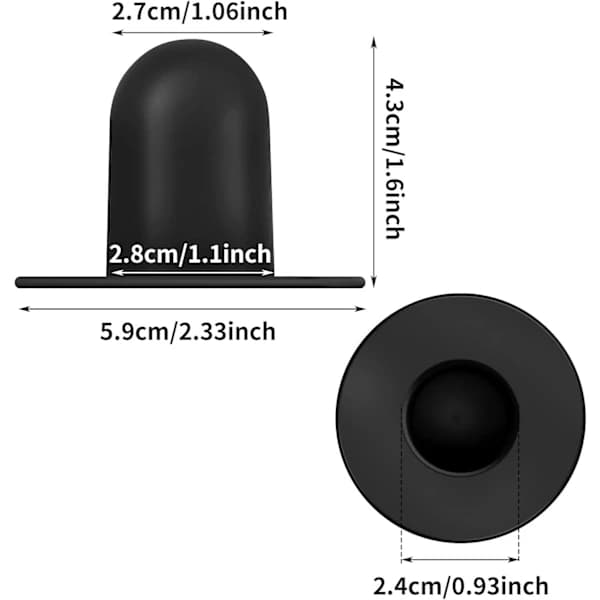 4-pack pool wall plug replacement parts - above ground pool filter pump filter hole plug compatible with Intex and Bestway