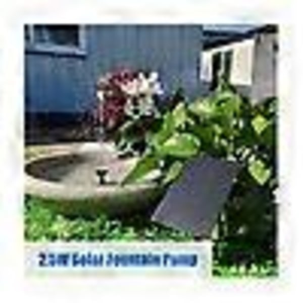 180L/H Solenergi Fontænepumpe Vandpumpe til Fuglebad Have Baghave Pool Soldrevet Vand