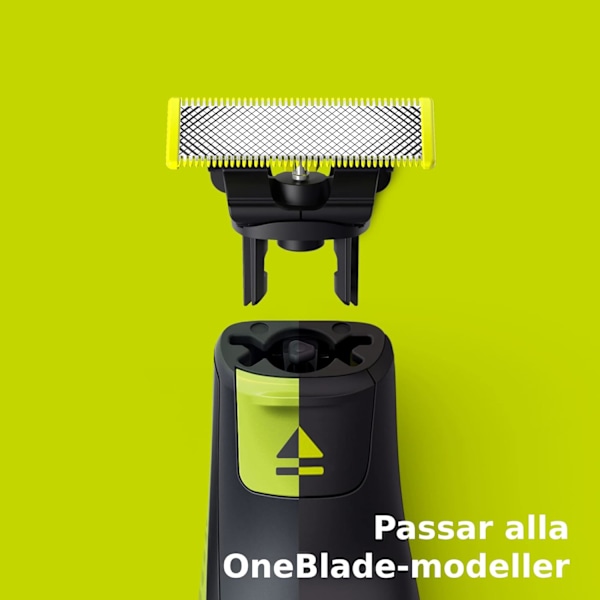 Philips-QP230/50, OneBlade-erstatningsblad - pakke med 3 units