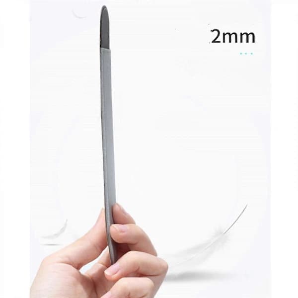 Penholder til Apple iPad, aftagelig elastisk Apple Pencil 2. generation og 1. generation læderetui, QWER459