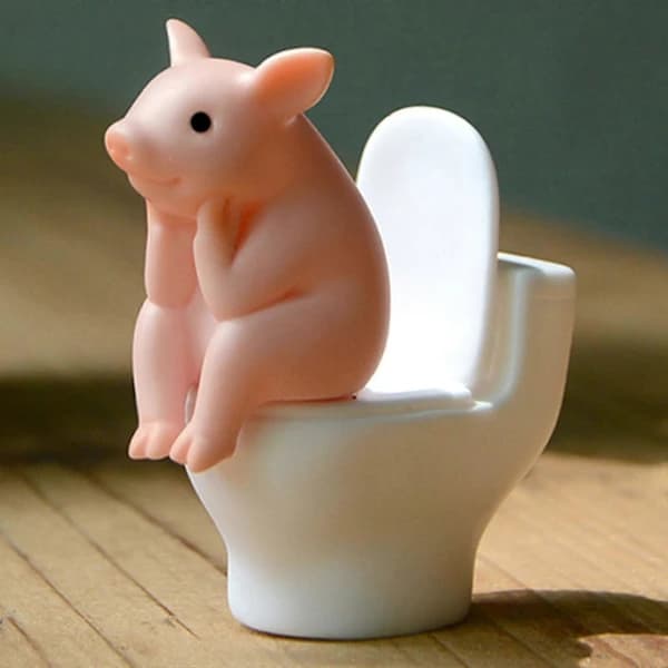 Mini Resin Gris Figur 2-3cm Ornament Gåva