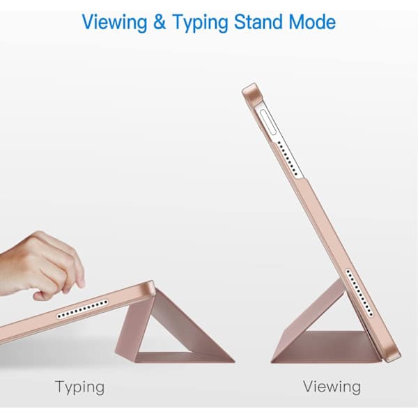 Case for iPad (A16) 11th/10th Generation (2025/2022), Slim Stand Hard Back Case Auto Wake/Sleep Function Gul