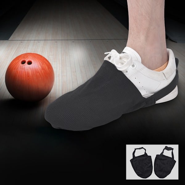 1 Par Bowling Sport Anti-skli Elastisk Sko Slider Glideskydd Tilbehør