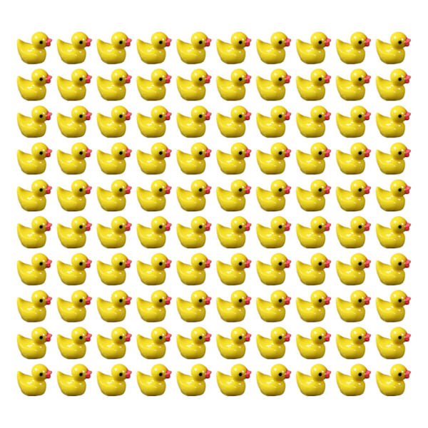 100/200 st Mini Gummi Ankor Miniatyr Harts Ankor Gul Tiny D 100st gul 100st_ca 100pcs yellow 100pcs
