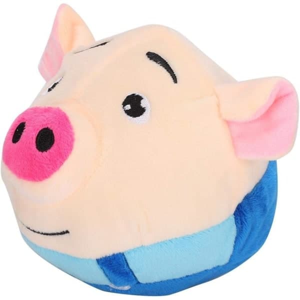 Grå kjæledyr Pig Breadman sprettball