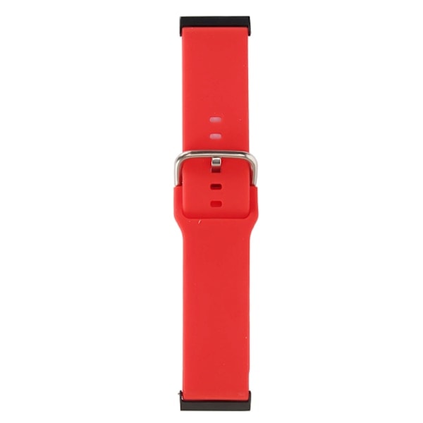 Silikon Smartwatch Armbånd Justerbart Erstatningsarmbånd Tilbehør for Suunto7 Rød