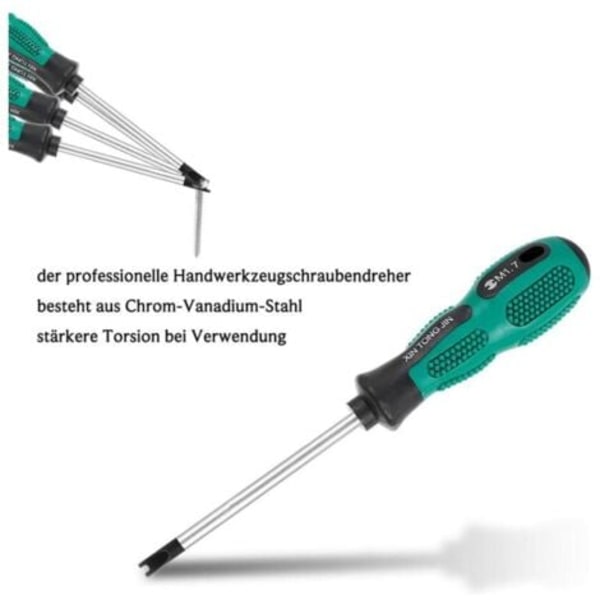4 stk/sett Skrutrekkerbits U Gaffel magnetisk spor skrue driver CR-V Multi Function verktøysett Main.ca