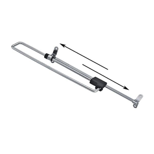 Utdragbar garderobsstång 35cm