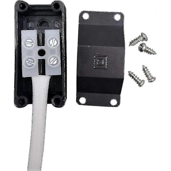 GU10 Lampeholder 6-pak med keramisk base, samlemuffe og isoleringshylster til LED-halogenlamper