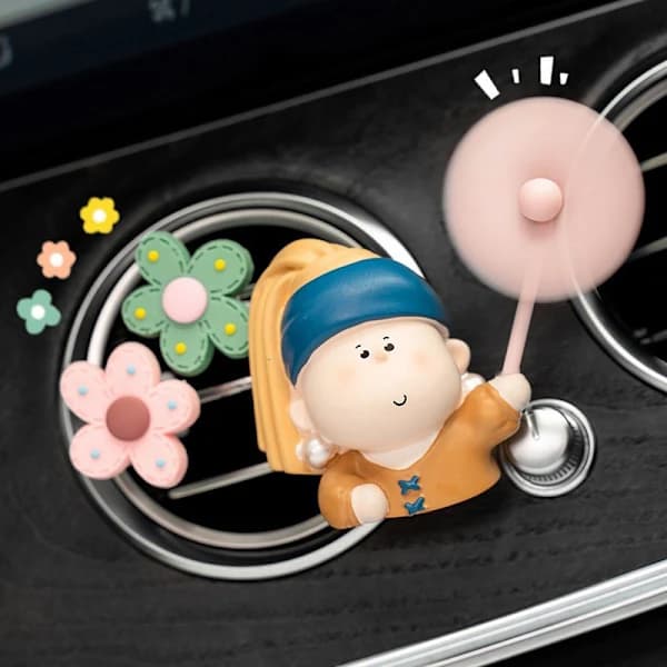 Pearl Girls Bilbeskyttelse Luftfrisker Ventilklips - Søde Diffuser Bilbeskyttelse Luftfrisker - Bilbeskyttelse Luftfrisker Blæser Diffuser - Bilbeskyttelse Luftfrisker...