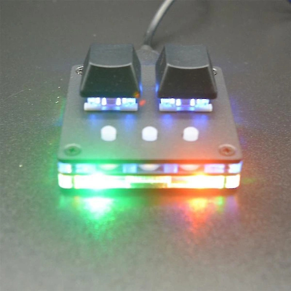 Osu Mini 2 Knapp Spelprogrammering Makroknappsats Mekaniskt Röd S,