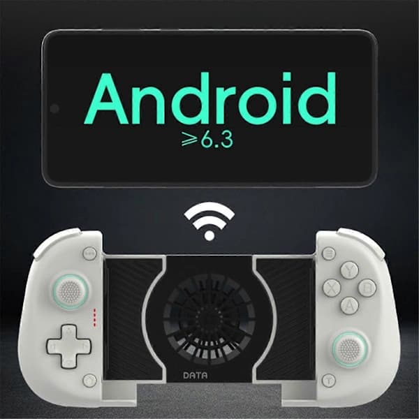 X3 Trådløs spilcontroller til Android Joystick Mobiltelefon til PUBG Mobilspil Forbedret spilpræcision