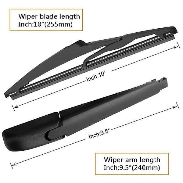 För 2013-2017 Bakre Torkararm Blad Set 85242-42040 Fabriksersättnings Tillbehör Delar-Xin