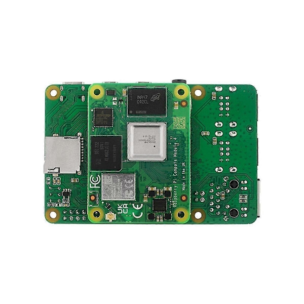 CASA CM4 - PI4B -sovitinkortti Raspberry Pie CM4 -moduulille 4B-sovittimeen 4-suuntainen USB2.0 RJ45 Ethernet Por