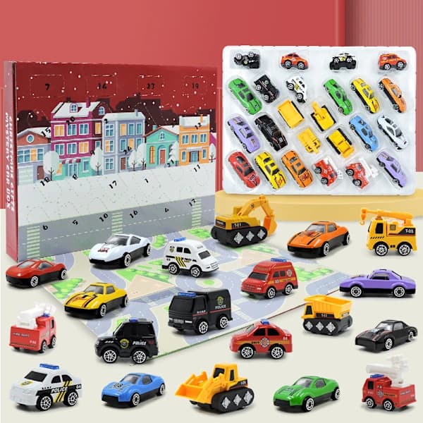 [CA] Adventskalender med leksaksbilar för barn