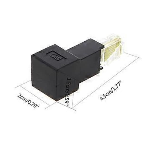 Ethernetkabel Forlænger Han til Hun RJ45 Stik Cat5e
