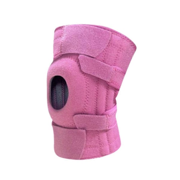 CASA 1st Multifunktionellt Knästöd Slitstarka Knäskydd för Smärtlindring, Förbättrad Rörlighet Pink